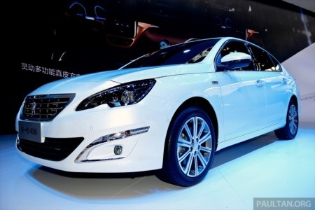 Peugeot 408 phiên bản mới ra mắt tại Trung Quốc