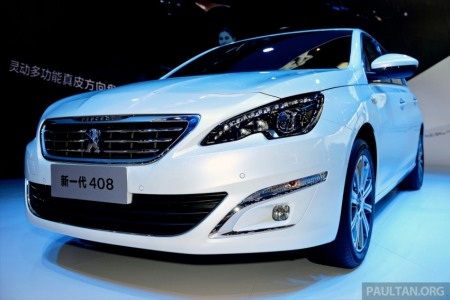 Peugeot 408 phiên bản mới ra mắt tại Trung Quốc