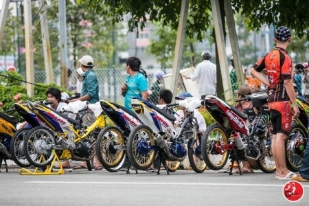 Một kỉ niệm buồn đối
với làng biker Việt Nam.