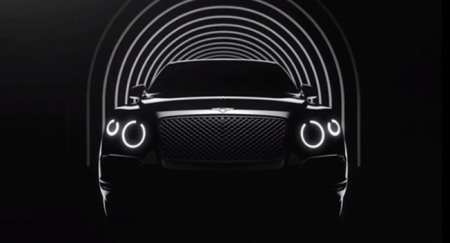 Dự kiến mẫu SUV siêu
sang của Bentley có mặt trên thị trường vào năm 2016.