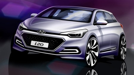 Phác họa Hyundai i20 thế hệ mới