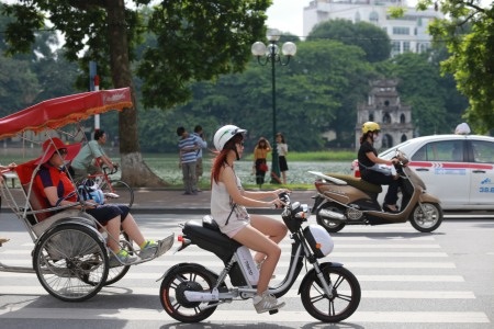 Xe đạp điện có
cơ chế an toàn tối đa, phù hợp cho các em học sinh khi tham giš giao thông.