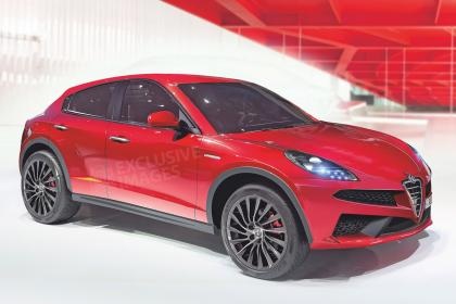 Alfa Romeo sẽ có SUV cạnh tranh với BMW X3 - 1 Hình ảnh được cho là mẫu SUV mới của Alfa Romeo