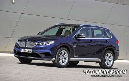 BMW X1 thế hệ mới có bảŮ 7 chỗ