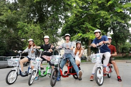 Bộ đôi xe đạp điện HKbike chạy pin “gây bão” thị trường
