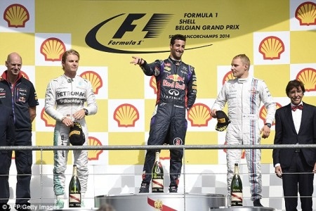 Chiến thắng chặng thứ hai liên tiếp cho Daniel Ricciardo