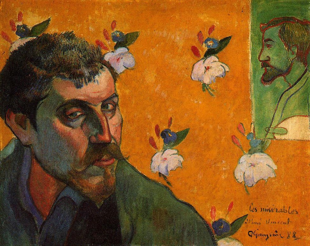 Câu chuyện đằng sau chiếc tai bị cắt của họa sĩ Van Gogh - 2 Chân dung Paul Gauguin được vẽ bởi Vincent Van Gogh (1988)