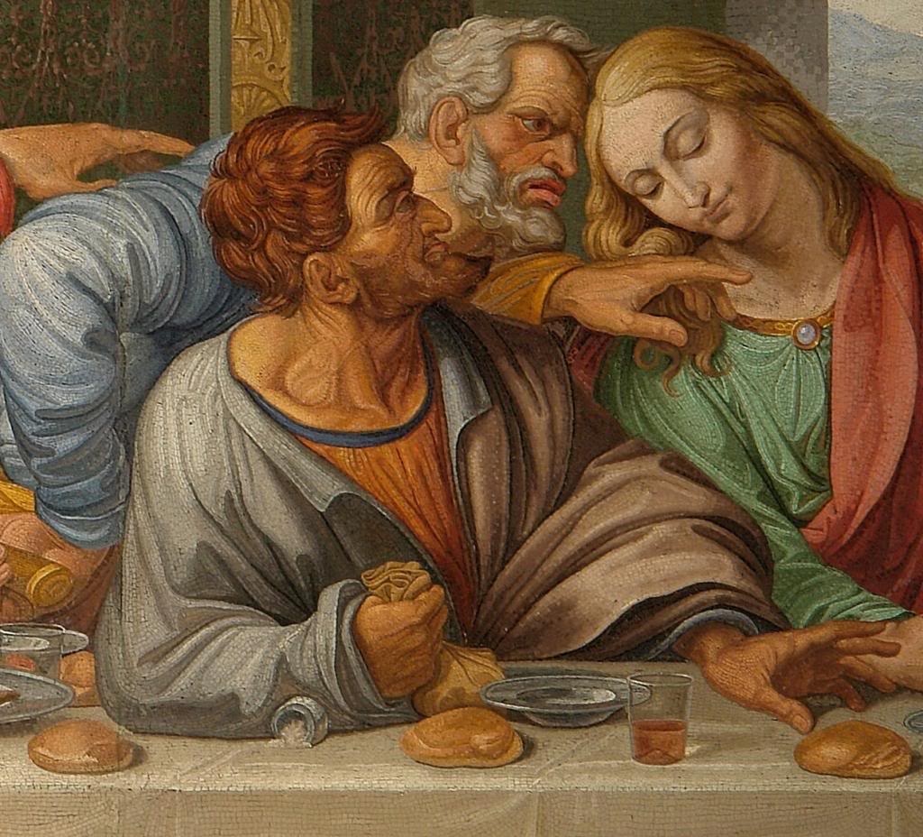 Bí mật đằng sau bức họa “Bữa tối cuối cùng” của Leonardo da Vinci - 7 Hình ảnh bức tranh Last supper khoảng những năm 1970