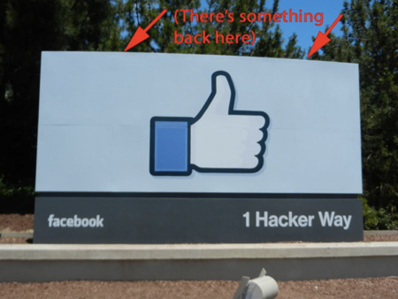 Thông điệp ẩn ý đằng sau tấm biển tại trụ sở Facebook
