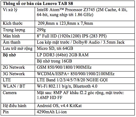 TAB S8 có khả năng chụp
ảnh chất lượng cao.