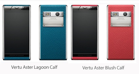 Vertu trình làng mẫu điện thoại thông minh mới nhất - 2 Tính năng