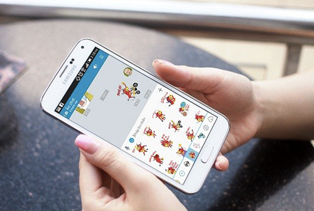 Khai phóng tiềm năng mobile marketing - 2 Giao diện chát của một OTT