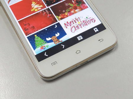 Massgo Vi3 có màn hình 5,5 inch, chạy hệ điều hành Android 4.4.