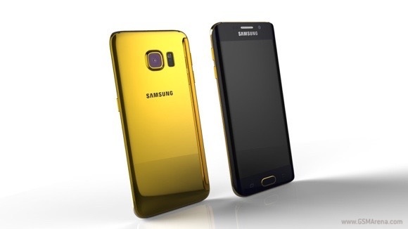 Galaxy S6, S6 Edge sẽ được mạ vàng 24K.