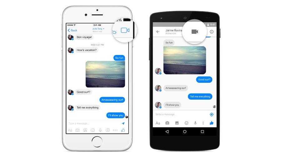 Facebook mở tính năng gọi điện video ra toàn cầu, Việt Nam chưa có - 1 Tính năng gọi điện video trên Messenger được mở rộng ra toàn thế giới.