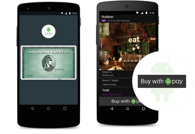 Google ra mắt Android Pay, cạnh tranh với Apple Pay - 1 Google ra mắt Android Pay, cạnh tranh với Apple Pay