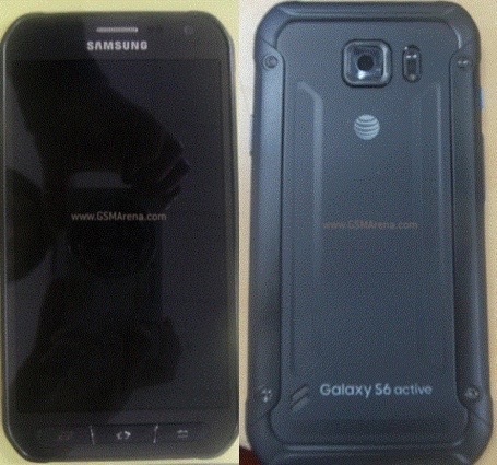 Thêm hình ảnh rò rỉ phiên bản Galaxy S6 “nồi đồng cối đá” - 2 Một hình ảnh rò rỉ trước đây của Galaxy S6 Active.