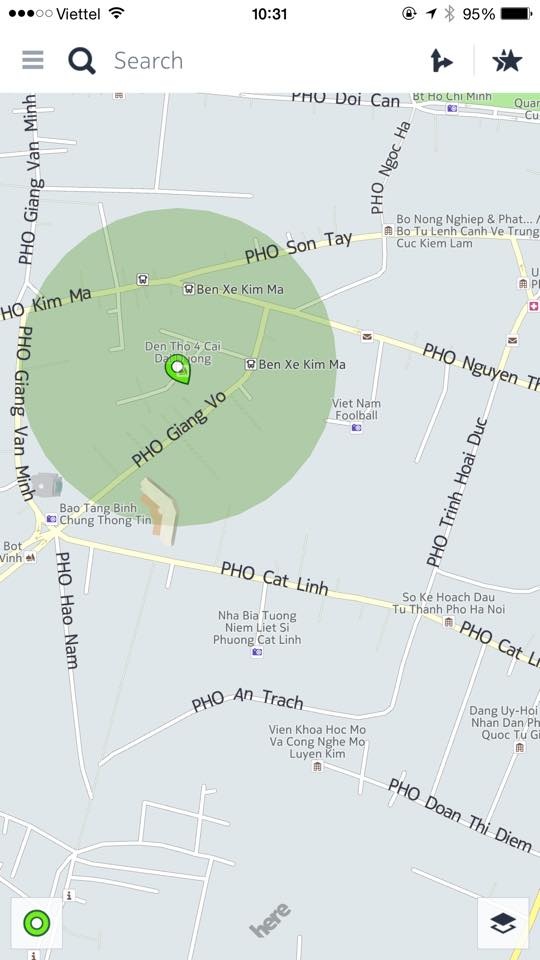 Người dùng tải ngôn ngữ tiếng Việt để được nghe hướng dẫn chỉ đường bằng tiếng Việt.