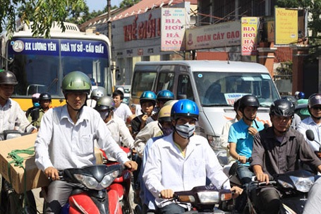 Khởi công đường vành đai 2 mở rộng vào năm 2012 - 1 Khởi công đường vành đai 2 mở rộng vào năm 2012 - 1