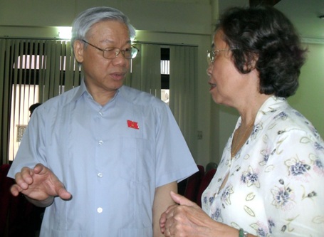 Tổng Bí thư Nguyễn Phú Trọng: Không phải bầu cho qua - 1