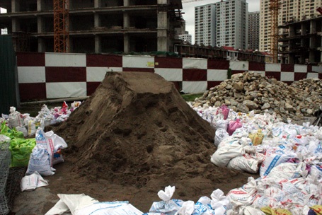 Vật liệu để khắc phục sụt lút trong vài ngày tới