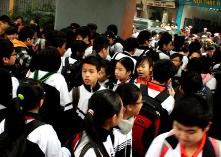 Biện pháp đổi giờ học trên địa bàn Hà Nội được thử nghiệm cách đây 6 tháng