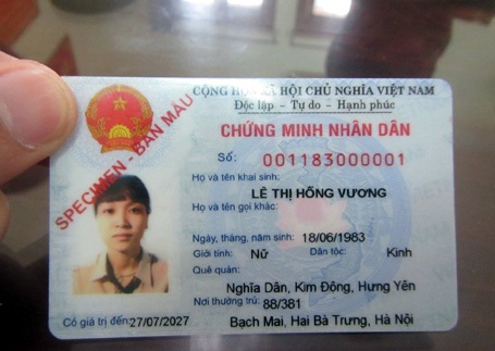 Hà Nội Chính Thức Cấp Chứng Minh Thư In Tên Cha Mẹ | Báo Dân Trí