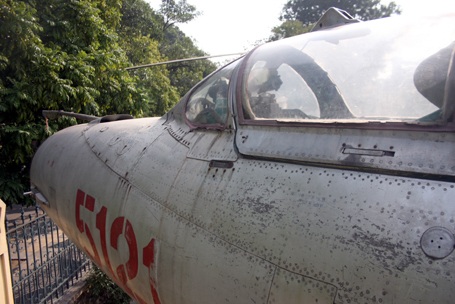 Nơi phi công Phạm Tuân ngồi điều khiển máy bay bắn rơi pháo đài bay - B52