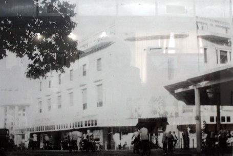 Quang cảnh một khu phố Hà Nội khi chưa bị ném bom năm 1972