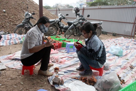 Hiện vật ở đây được đánh dấu rất cẩn thận