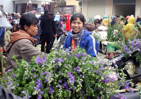 Kinh tế khó khăn, ảnh hưởng đến thu nhập nhiều người chọn những cành hoa hợp với túi tiền