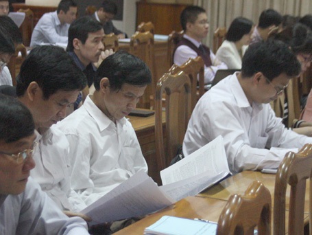 Các đại biểu đã đưa ra nhiều ý kiến đóng góp Dự thảo sửa đổi Hiến pháp năm 1992