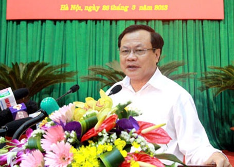 Thư của Bí thư Hà Nội cũng bị “ngâm” tới... 30 ngày - 1 Bí thư Thành ủy Hà Nội Phạm Quang Nghị