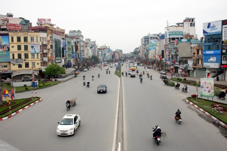 Hà Nội xây đường trên cao ở vành đai 2 để giải quyết ùn tắc