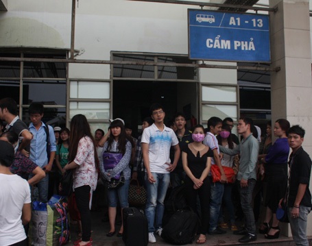 Quá mệt mỏi vì đợi xe