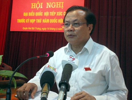 Bí thư Thành ủy Hà Nội Phạm Quang Nghị