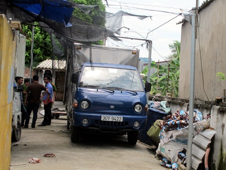 Hiện trường xảy ra vụ nổ thùng chứa bia