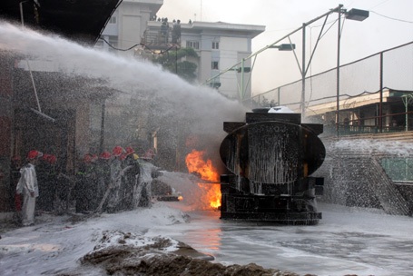Nhiều cửa hàng xăng dầu trên địa bàn Hà Nội không đảm bảo an toàn phòng cháy chữa cháy