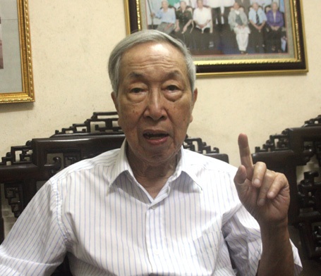 Ông Lê Đức Vân - cựu thanh niên cứu quốc thành Hoàng Diệu