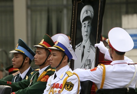 Hà Nội không đặt tên đường mang tên Đại tướng Võ Nguyên Giáp trong năm 2013 (ảnh Hữu Nghị)