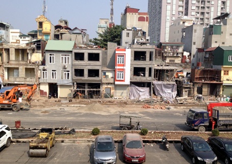 Đây là ngã 7 và được đánh giá là nút giao phức tạp nhất Hà Nội trong việc tổ chức giao thông