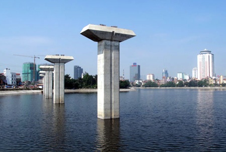 Đến cuối năm 2015, Hà Nội sẽ có tuyến đường sắt trên cao đầu tiên