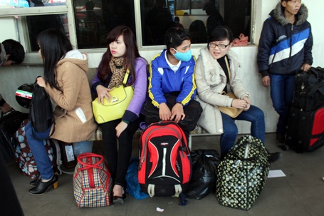 Mòn mỏi đợi xe