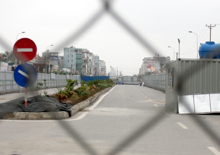 Sau 4 năm xây dựng người dân vẫn chưa thấy hình hài của tuyến đường sắt đô thị Hà Nội