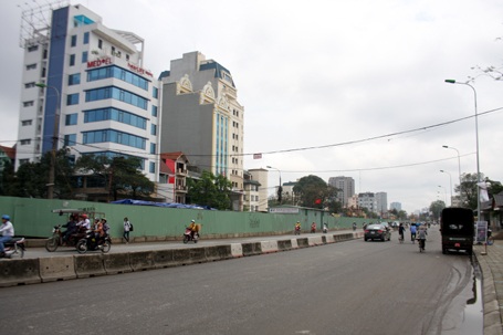 Cống Chéo - vị trí kết thúc đoạn bị