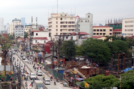 Bên bị giải tỏa sâu khoảng 30 mét gần như vẫn