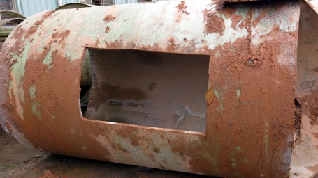 Đường ống nước bị vỡ vào ngày 1/4