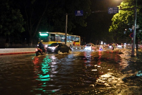 Một điểm đen thường xuyên ngập úng