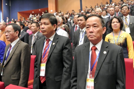 “Mặt trận Tổ quốc Việt Nam phải tự đổi mới mạnh mẽ” - 3 Các đại biểu tại Đại hội Đại biểu toàn quốc Mặt trận Tổ quốc Việt Nam lần thứ 8