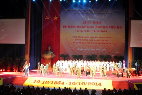 Thăng Long - Hà Nội đã trải qua những cột mốc huy hoàng - 2 Chương trình nghệ thuật tái hiện những ngày tháng hào hùng 60 năm trước
